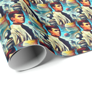 SF Pulp Magazine Hoesje Stijl 2 Cadeaupapier