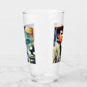 SF Pulp Magazine Hoesje Stijl 2 Glas (Links)