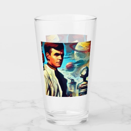 SF Pulp Magazine Hoesje Stijl 2 Glas (Voorkant)