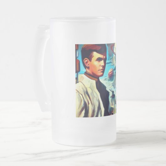 SF Pulp Magazine Hoesje Stijl 2 Matglas Bierpul (Voorkant links)