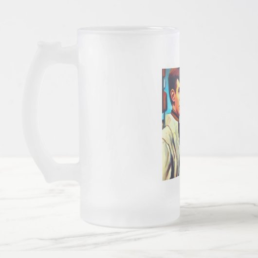 SF Pulp Magazine Hoesje Stijl 2 Matglas Bierpul (Links)