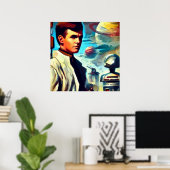 SF Pulp Magazine Hoesje Stijl 2 Poster (Thuiskantoor)