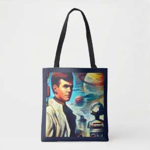 SF Pulp Magazine Hoesje Stijl 2 Tote Bag