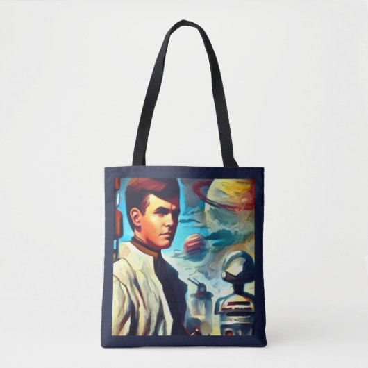 SF Pulp Magazine Hoesje Stijl 2 Tote Bag (Voorkant)