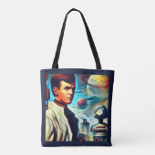 SF Pulp Magazine Hoesje Stijl 2 Tote Bag (Achterkant)