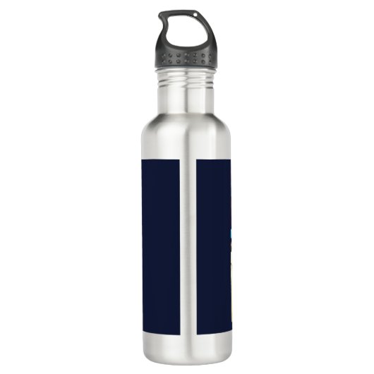 SF Pulp Magazine Hoesje Stijl 2 Waterfles (Achterkant)