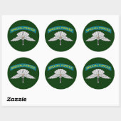 SF-Q HALO-C RONDE STICKER (Vel)