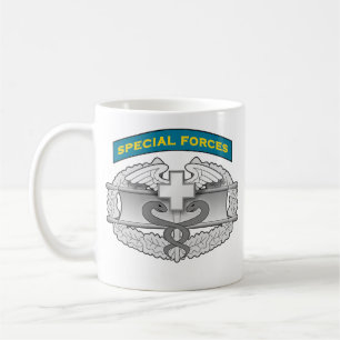 SF Q-tab en Combat Medic badge Koffiemok