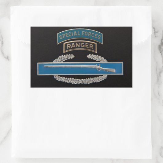 SF Ranger CIB Rechthoekige Sticker (Tas)