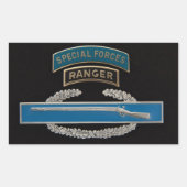 SF Ranger CIB Rechthoekige Sticker (Voorkant)
