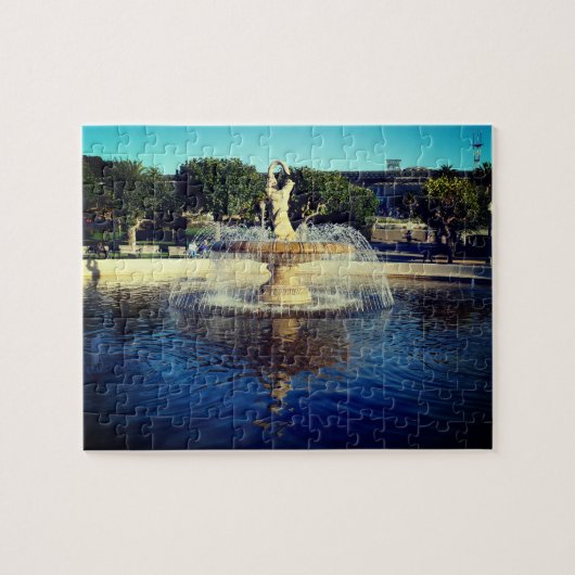 SF Rideout Memorial Fountain Jigzaag Puzzle Legpuzzel (Horizontaal)