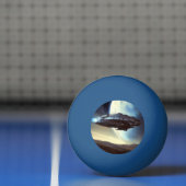 SF Ruimteschip in een baan om de aarde (2) Pingpongbal (Net)