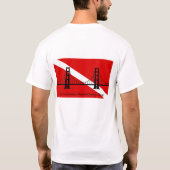 SF Scuba Diving Group mannen met lange mouwen T-shirt (Achterkant)