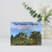 SF SkyStar Observation Wheel #1 Briefkaart (Staand voorkant)