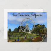 SF SkyStar Observation Wheel #1 Briefkaart (Voorkant / Achterkant)