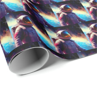 SF Space Hero 1 Cadeaupapier
