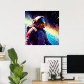 SF Space Hero 1 Poster (Thuiskantoor)