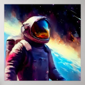 SF Space Hero 1 Poster (Voorkant)