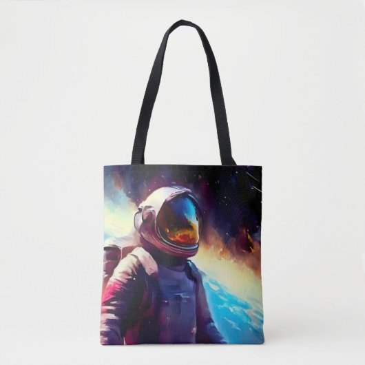 SF Space Hero 1 Tote Bag (Voorkant)