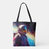 SF Space Hero 1 Tote Bag (Achterkant)