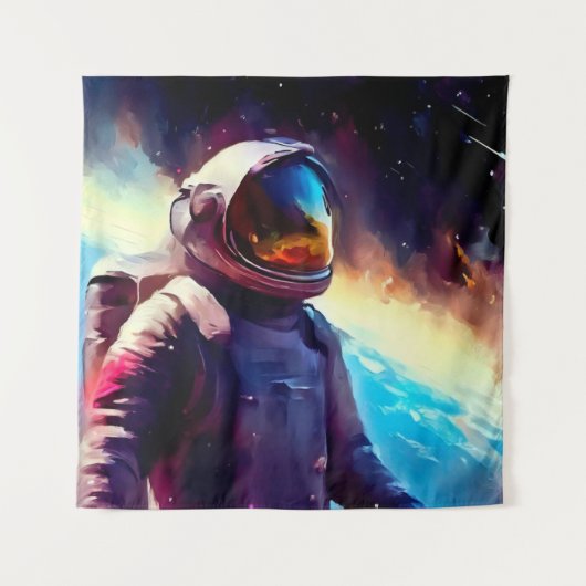 SF Space Hero 1 Wandkleed (Voorkant)
