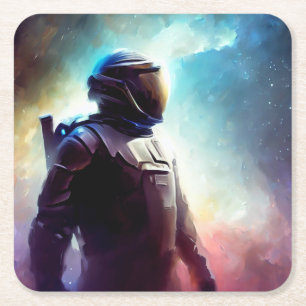 SF Space Hero 3 Kartonnen Onderzetters