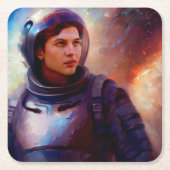 SF Space Hero 4 Kartonnen Onderzetters (Voorkant)