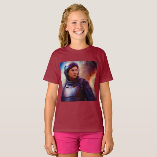 SF Space Hero 4 T-shirt (Voorkant volledig)