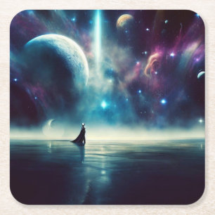 SF - Space Opera 1 Kartonnen Onderzetters