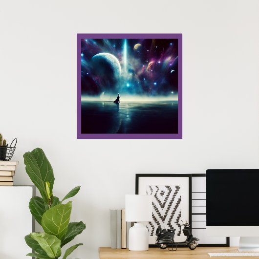 SF - Space Opera 1 Poster (Thuiskantoor)