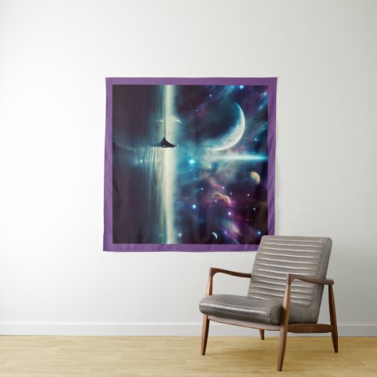 SF - Space Opera 1 Wandkleed (In Situ (horizontaal))