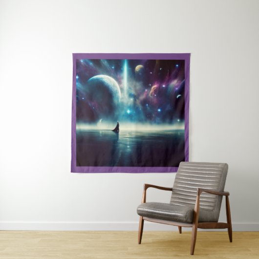 SF - Space Opera 1 Wandkleed (In situ)