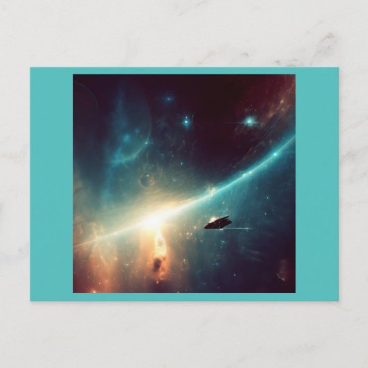 SF - Space Opera 2 Briefkaart (Voorkant)