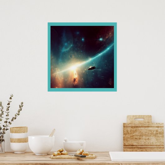 SF - Space Opera 2 Poster (Keuken)