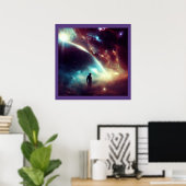SF - Space Opera 4 Poster (Thuiskantoor)