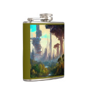 SF - Stad op bosplaneet 1 Heupfles (Rechts)