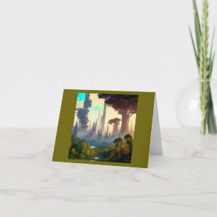 SF - Stad op bosplaneet 1 Kaart