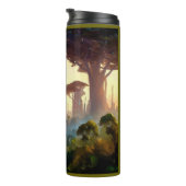 SF - Stad op bosplaneet 1 Thermosbeker (Geroteerd rechts)