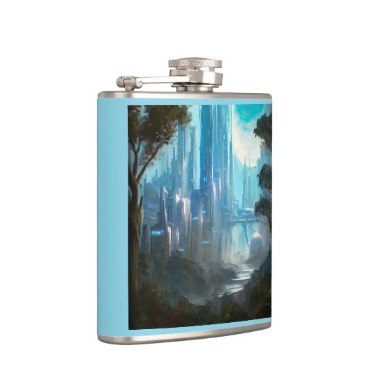 SF - Stad op bosplaneet 2 Heupfles (Rechts)