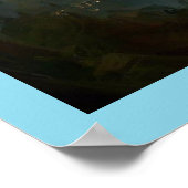 SF - Stad op bosplaneet 2 Poster (Hoek)