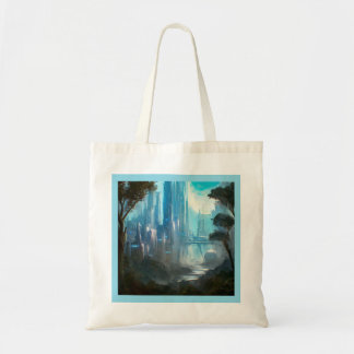 SF - Stad op bosplaneet 2 Tote Bag
