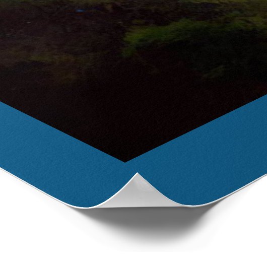 SF - Stad op bosplaneet 3 Poster (Hoek)