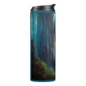 SF - Stad op bosplaneet 3 Thermosbeker (Gedraaid links)