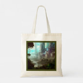 SF - Stad op bosplaneet 4 Tote Bag (Achterkant)