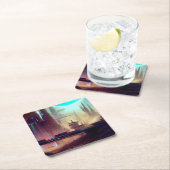 SF Stad Op Een Vreemde Planeet 3 Kartonnen Onderzetters (Insitu)