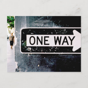SF Street-teken Briefkaart