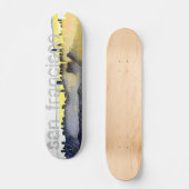 SF-tekenstijl Persoonlijk Skateboard (Voorkant)