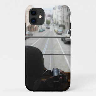 SF uitzicht kabelstraat iPhone 11 Hoesje