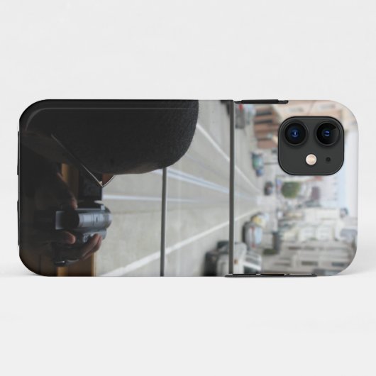 SF uitzicht kabelstraat Case-Mate iPhone Case (Achterkant (horizontaal))