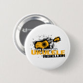 sf Ukulele Logo Ronde Button 5,7 Cm (Voorkant /achterkant)